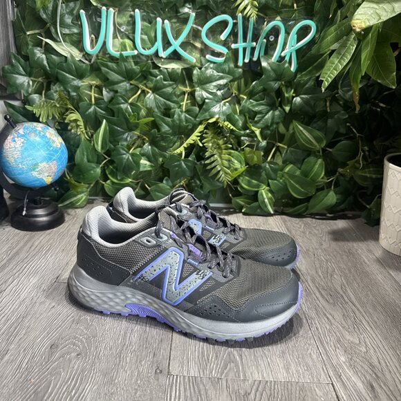 New Balance Unisex 410 V1 WT410LQ8 Gray Running Shoes Sneakers Size M 7 W 8.5 - Picture 1 of 10